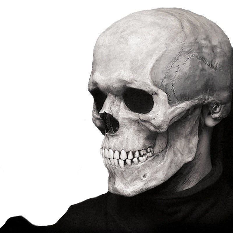 Movable Jaw Skull Mask For Halloween from Odditygadget at $32.97