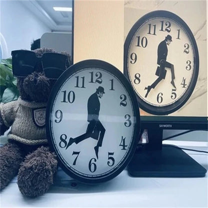 Silly Walk Wall Clock from Odditygadget at $24.97