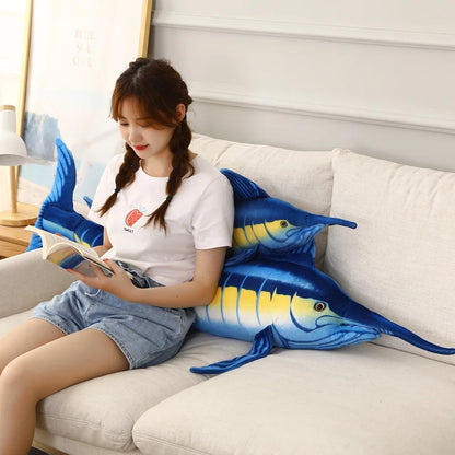 Huge Simulation Bluefin Tuna Plush Toy from Odditygadget at $24.97