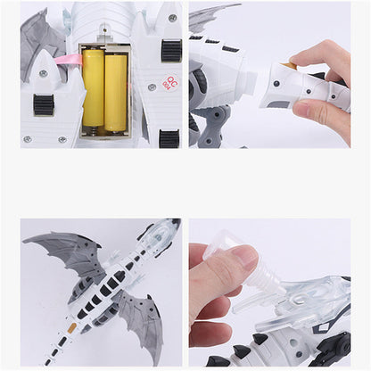 Electric Walking Spray dinosaur Robot from Odditygadget at $36.95