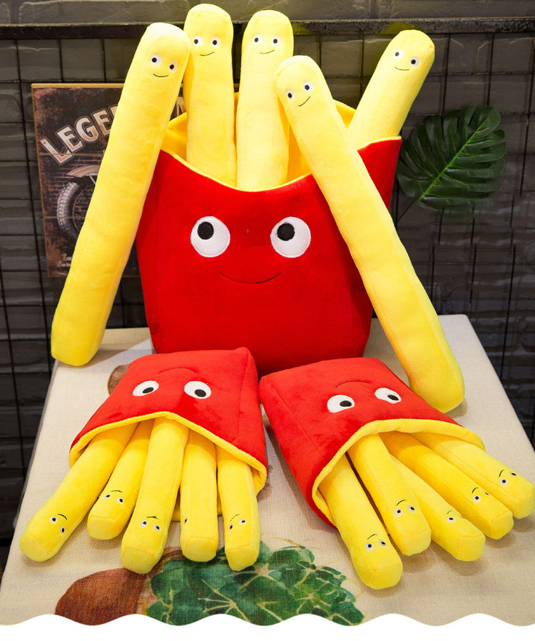 French Fries Plush Pillow from Odditygadget at $16.97