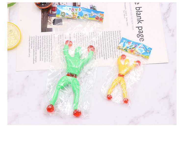 10 Pcs Sticky Wall Climber toy from Odditygadget at $12.97