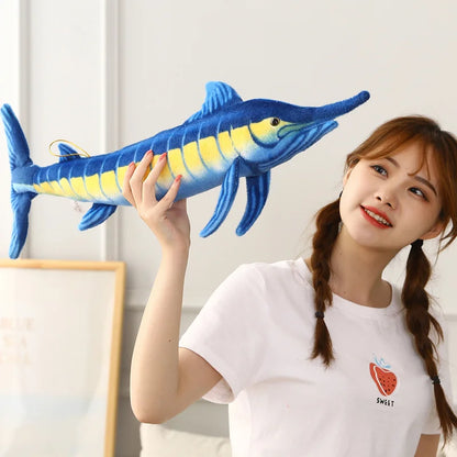 Huge Simulation Bluefin Tuna Plush Toy from Odditygadget at $24.97