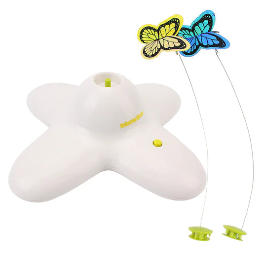 Interactive Flutter Bug Cat Toy 360 from Odditygadget at $34.47