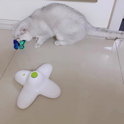 Interactive Flutter Bug Cat Toy 360 from Odditygadget at $34.47