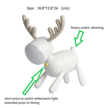 Elk Deer Rotary Tail Adjustable Light from Odditygadget at $42.97