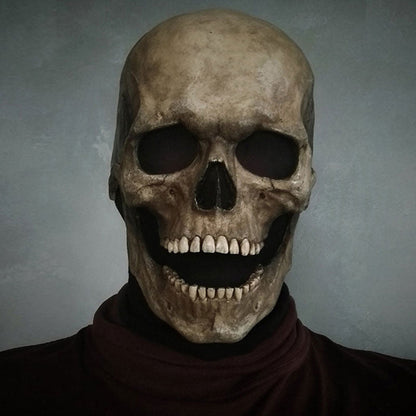 Movable Jaw Skull Mask For Halloween from Odditygadget at $32.97