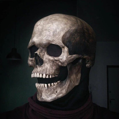 Movable Jaw Skull Mask For Halloween from Odditygadget at $32.97