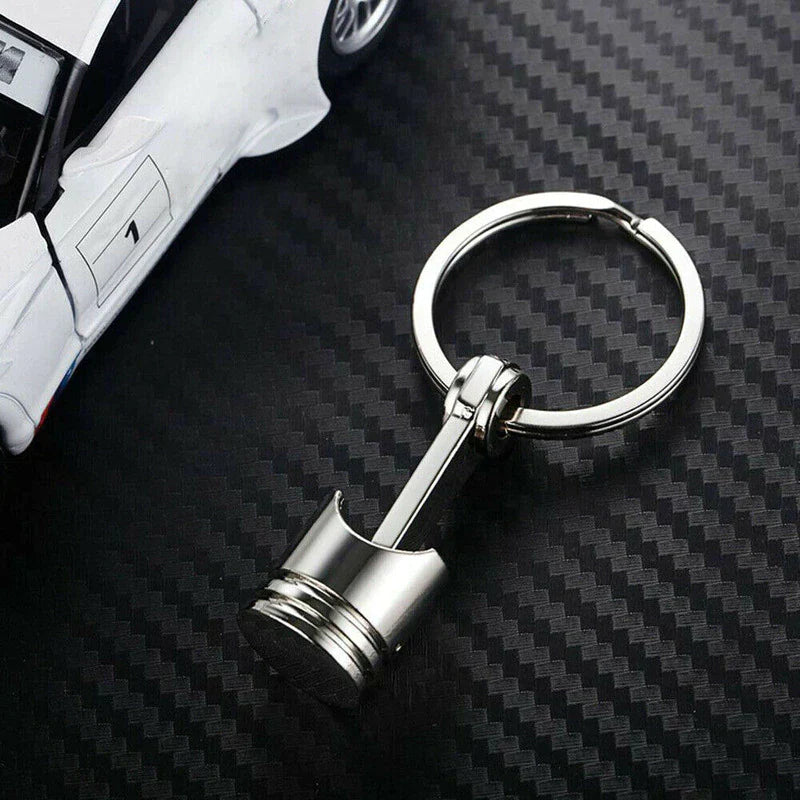 Car Engine Piston Style Keychain Key Ring from Odditygadget at $9.97