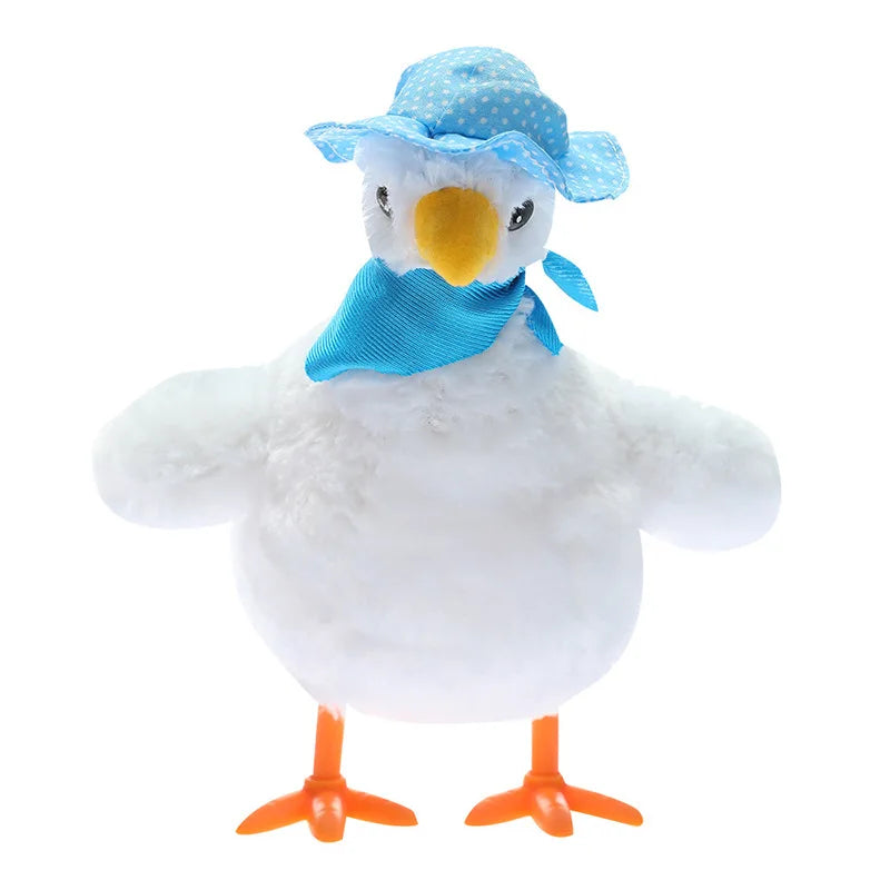 25CM A Hen Chicken Plush Toy Laying Egg Singing Swinging from Odditygadget at $26.97