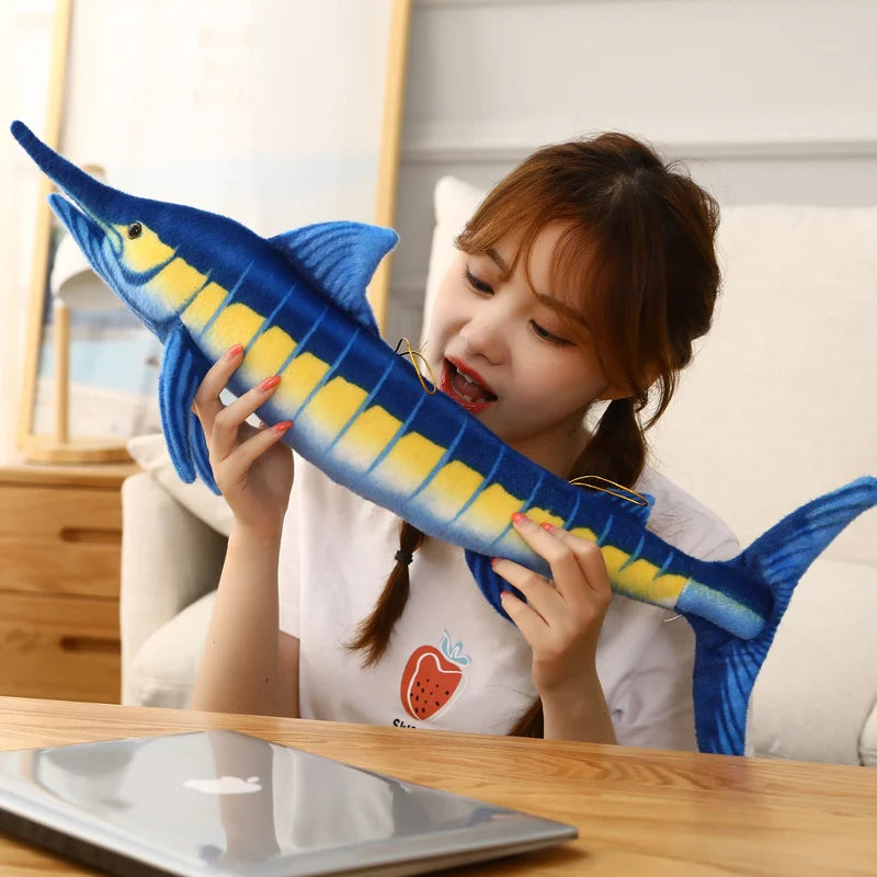 Huge Simulation Bluefin Tuna Plush Toy from Odditygadget at $24.97