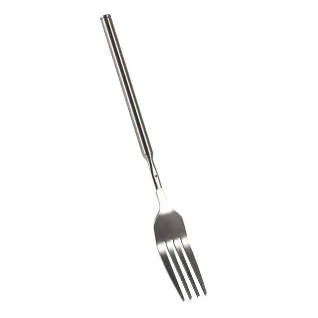 Telescopic Extendable Dinner Fruit Dessert Long Handle Fork from Odditygadget at $11.95