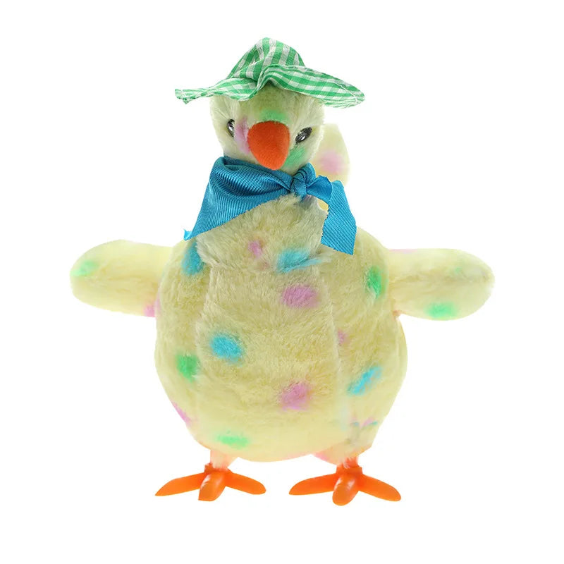 25CM A Hen Chicken Plush Toy Laying Egg Singing Swinging from Odditygadget at $26.97