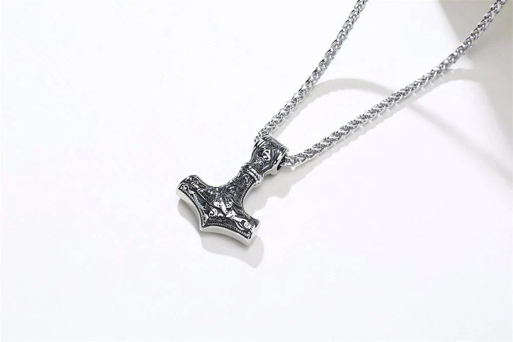 Pendant Necklace Stainless Steel Double Sided from Odditygadget at $19.97