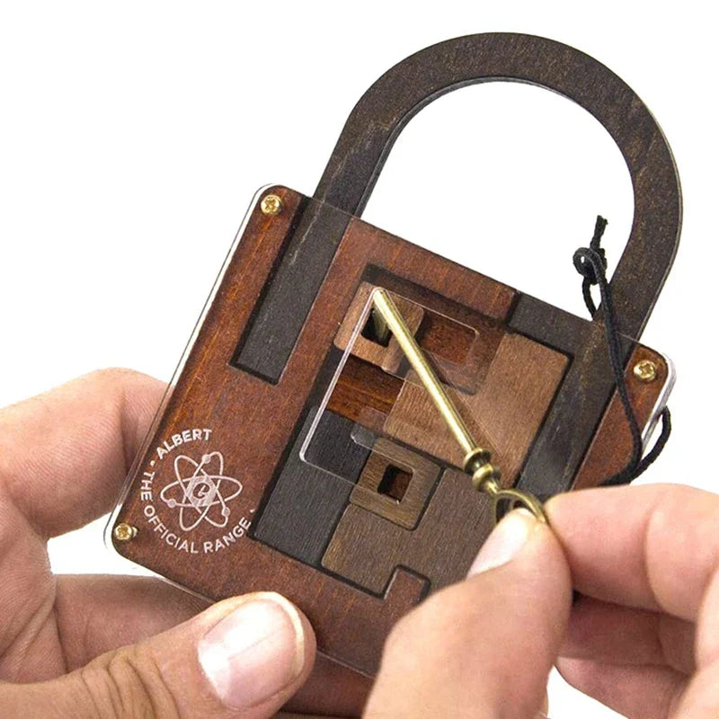 Brainteaser Free the Key & Lock Puzzle from Odditygadget at $16.97