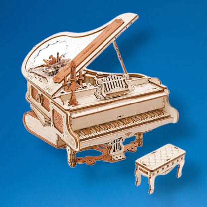 MAGIC PIANO MECHANICAL MUSIC BOX 3D Wooden Puzzle from Odditygadget at $86.95