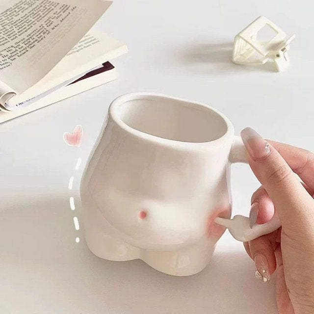 Cute Fat Belly Mug from Odditygadget at $23.97