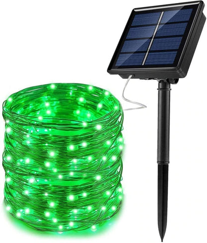 LED Outdoor Solar Lamp String Lights 100/200 LEDs 10m from Odditygadget at $19.97