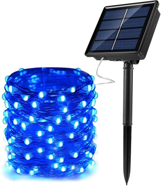 LED Outdoor Solar Lamp String Lights 100/200 LEDs 10m from Odditygadget at $19.97