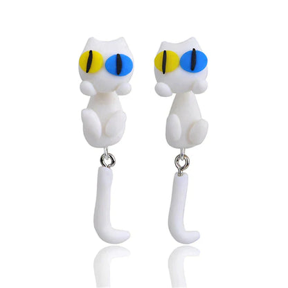 Handmade Cartoon 3D Polymer Clay Animal Earrings from Handmade Cartoon 3D Polymer Clay Animal Earrings at $9.97