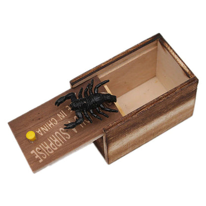 Spider Funny Scare Box Wooden from Odditygadget at $14.97