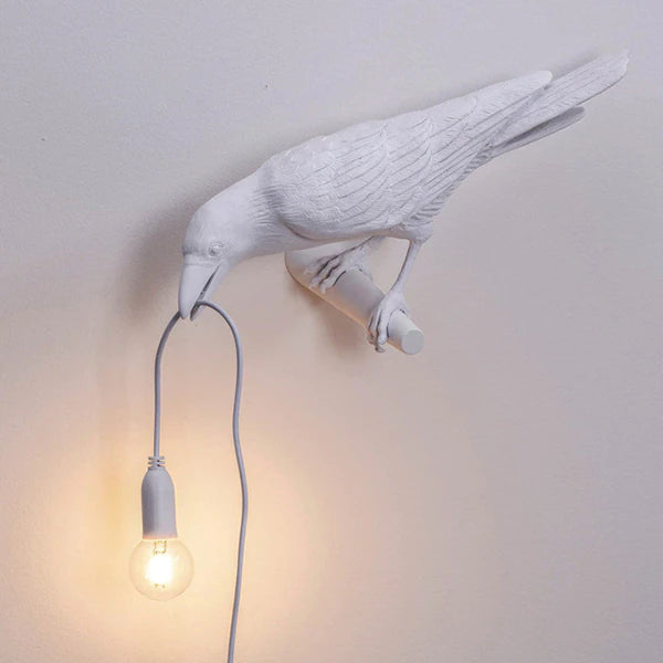 Crow Wall & Raven Table Lamps with Brightness Adjustable Edison Bulb from Odditygadget at $42.95