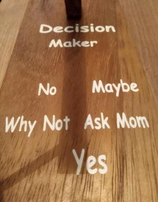 Decision Maker Magnetic Pendulum Wood from Odditygadget at $18.95