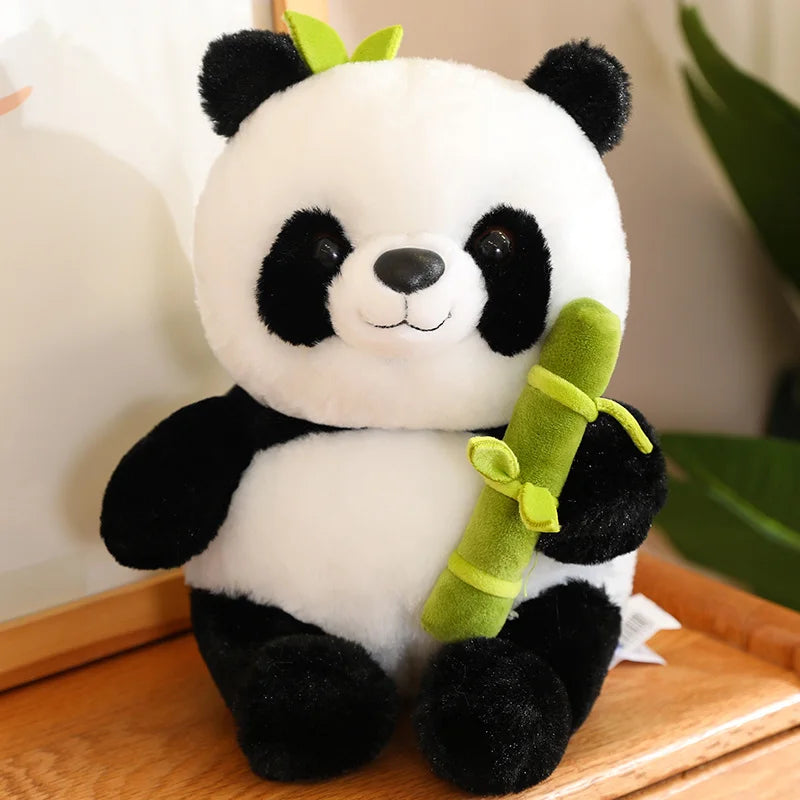 Bamboo Tube Panda Set Plush Toy from Odditygadget at $22.97