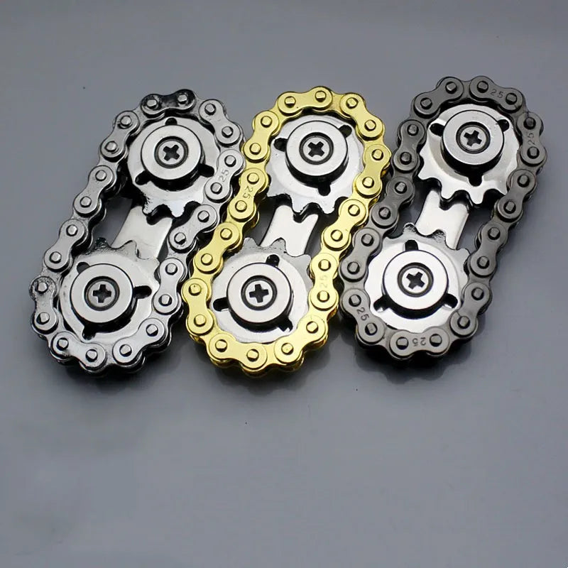 Bike Chain Gear Spinner Metal Chain from Odditygadget at $14.97