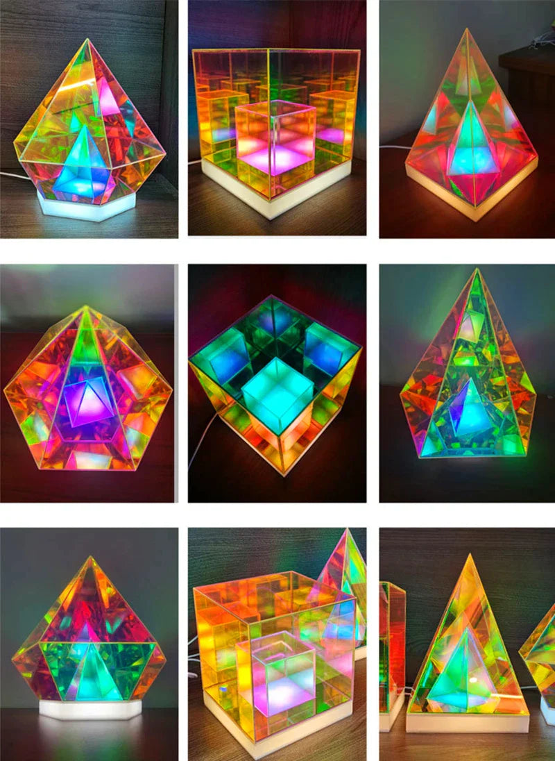 Pyramid Bedroom Decor Night Light from Odditygadget at $54.97