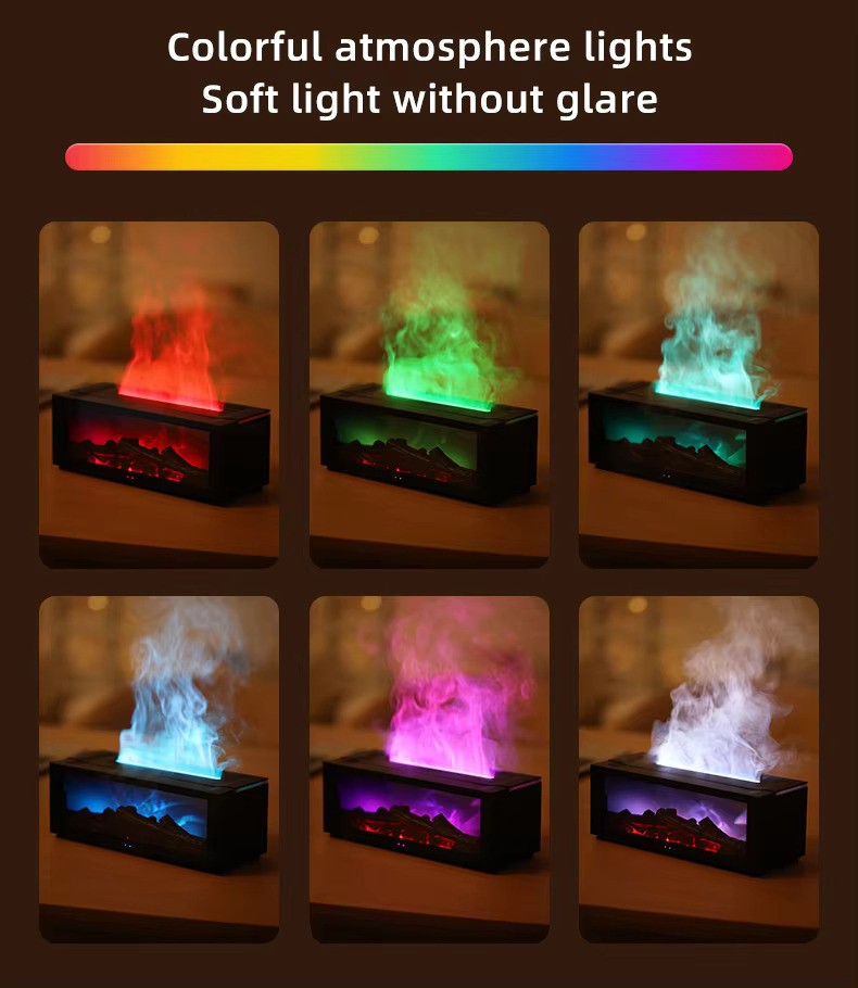 Flame Chimney Aromatherapy Fog Volume Humidifier at $49.97 from Odditygadget