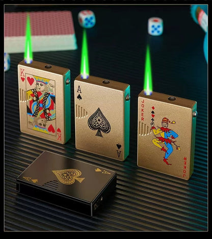 Metal Playing Card Lighter from Odditygadget at $14.97