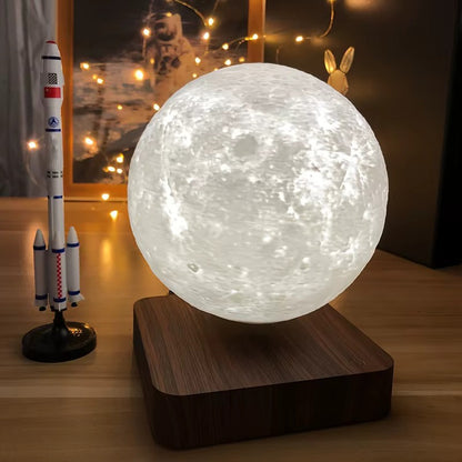 Magnetic Levitating Moon Lamp Spinning Luna Night Light