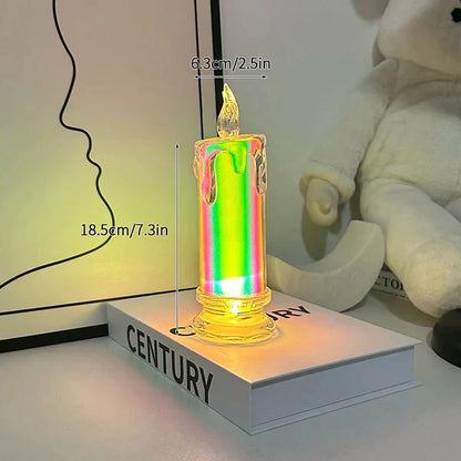 HOLOGRAPHIC CANDLE LAMP from Odditygadget at $18.97