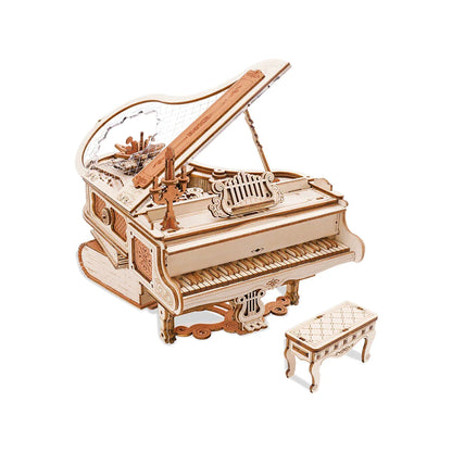 MAGIC PIANO MECHANICAL MUSIC BOX 3D Wooden Puzzle from Odditygadget at $86.95