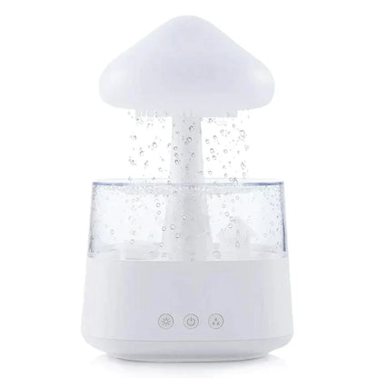 Rain Cloud Humidifier Night Light with 7 Changing Colors from Odditygadget at $39.97