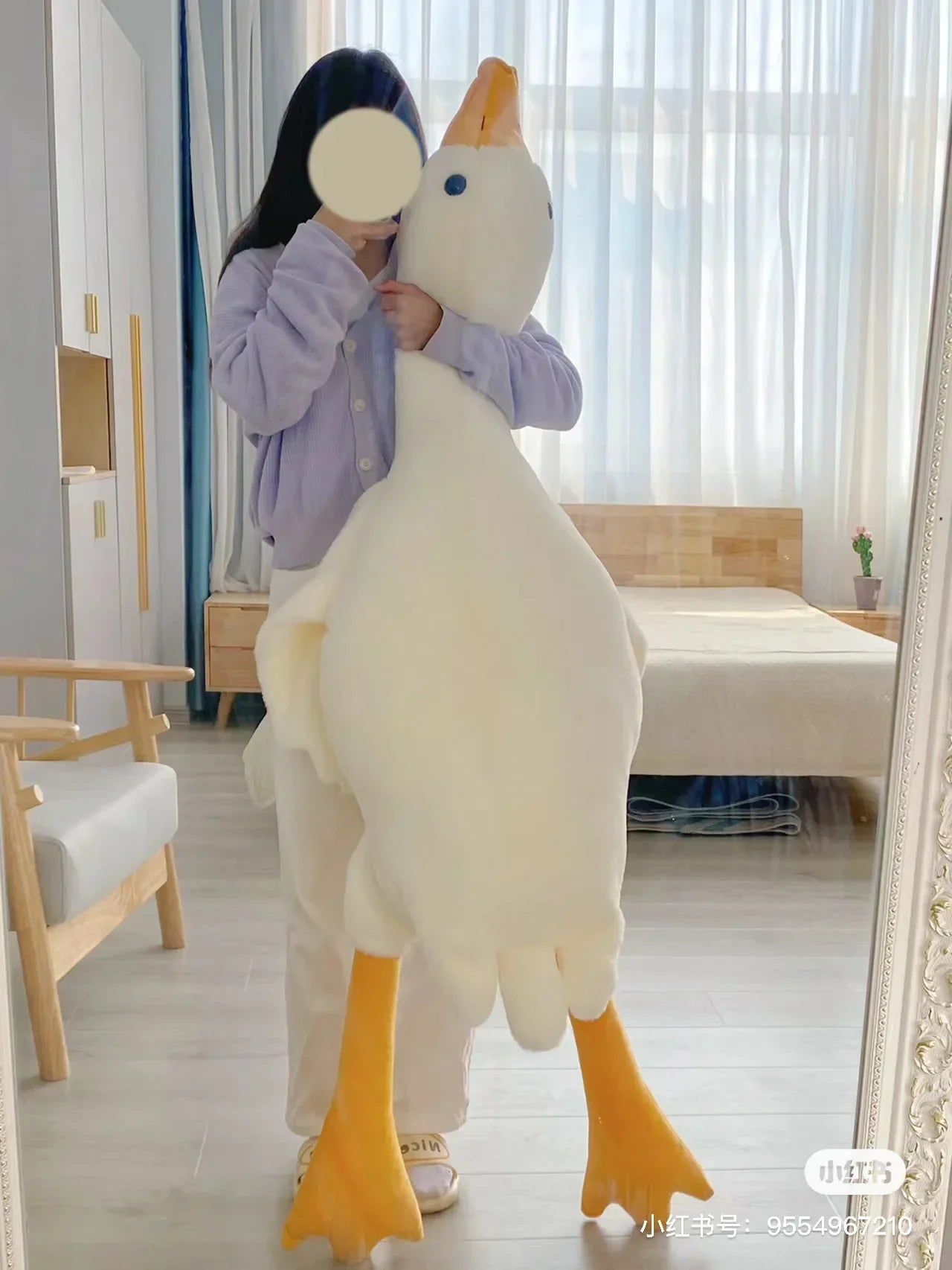 Giant White Goose Plush Toy Super Soft from Odditygadget at $19.97