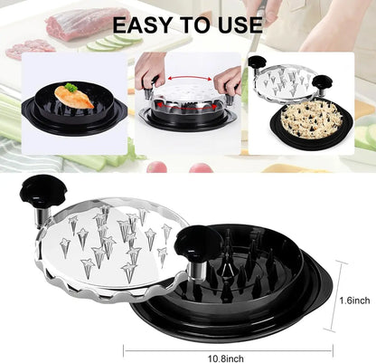 Chicken Shredder with Clear Lid Efficient Non-Slip Meat Shredder from Odditygadget at $19.97