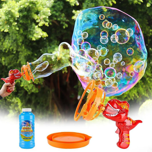 Bubble Gun Bubble Machine Dinosaur Bubble Machine from Odditygadget at $19.97