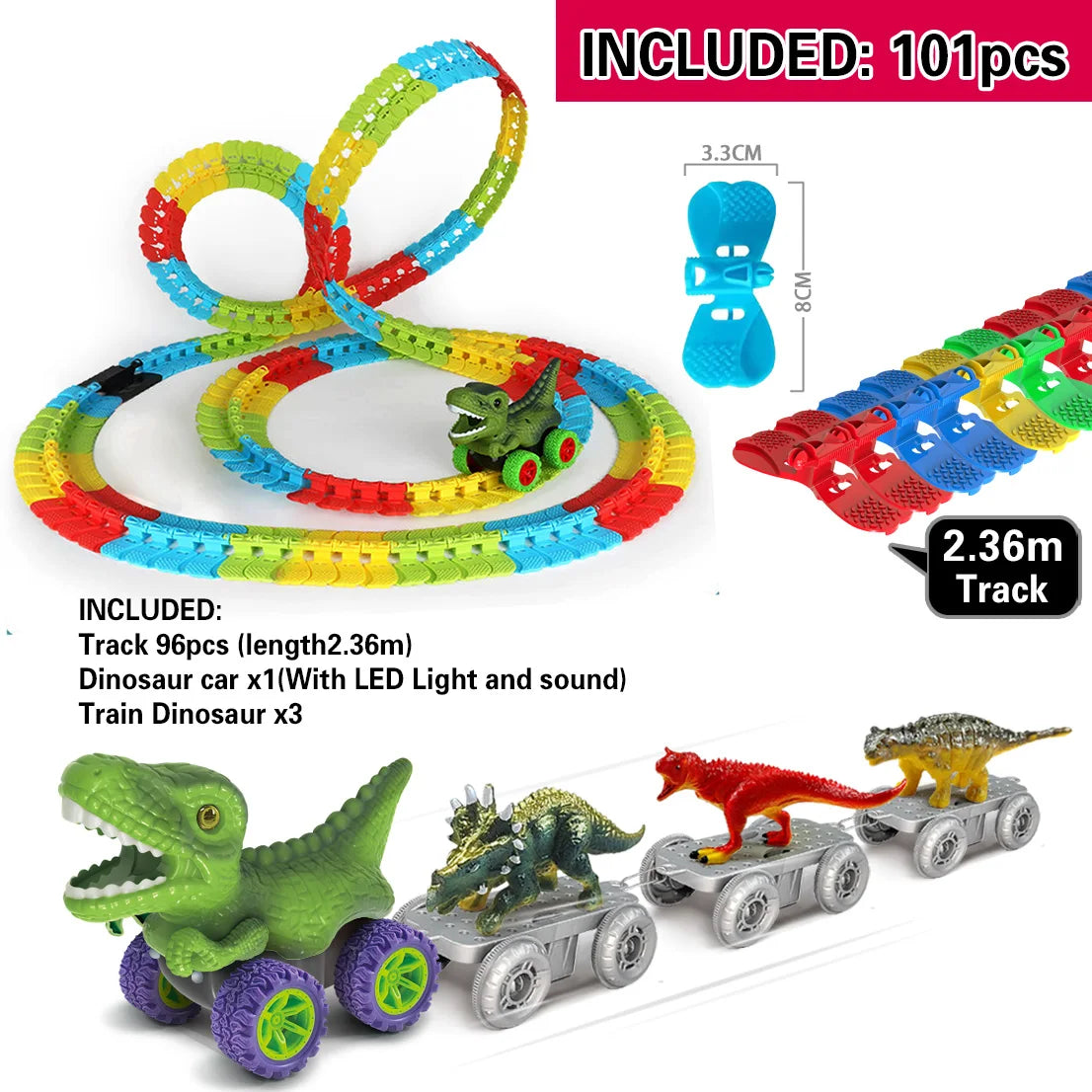 Climbing Anti-Gravity Rail Car Race-Flexible Track from Odditygadget at $42.97