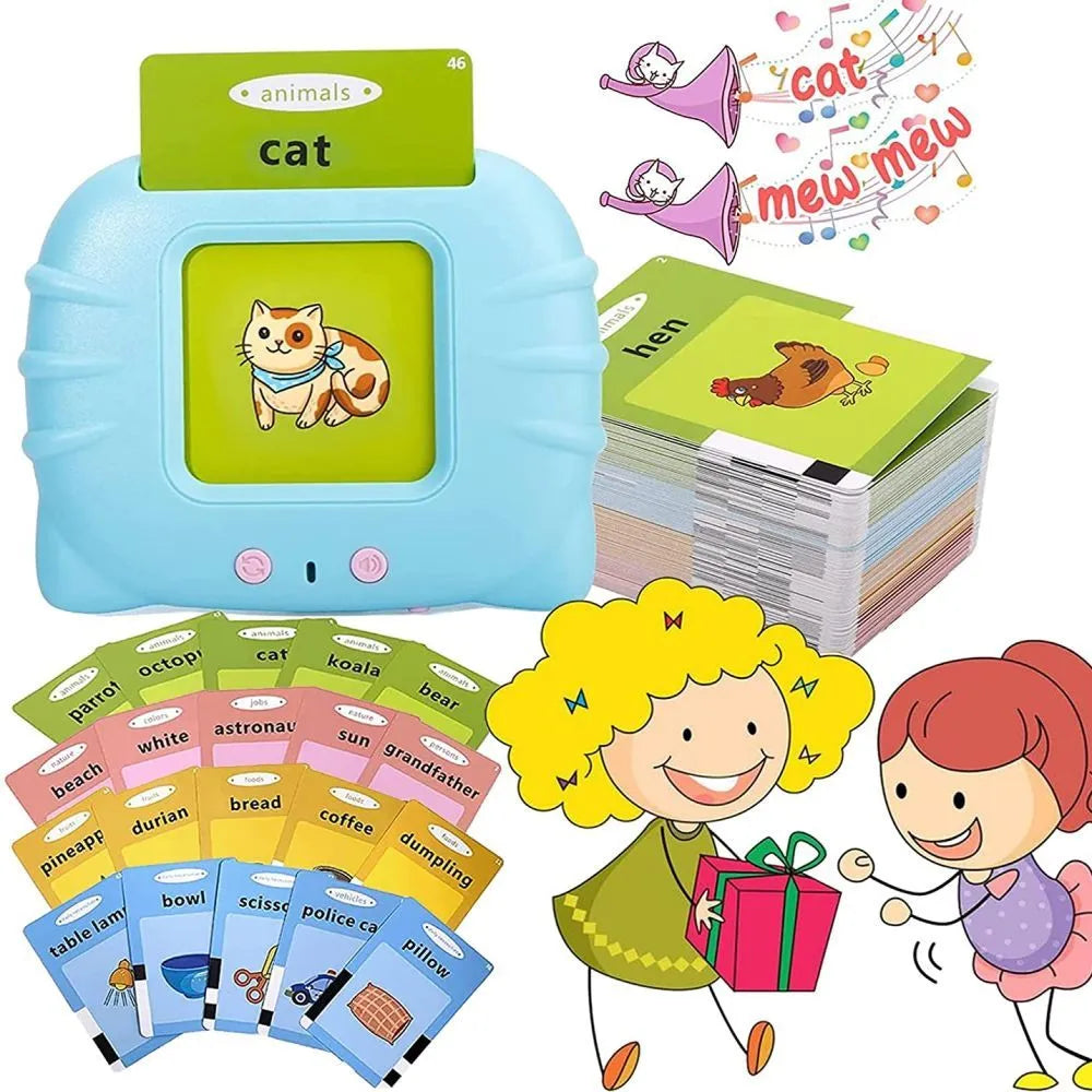 Educational Learning Talking Flash Cards Kindergarten Kids from Odditygadget at $21.97