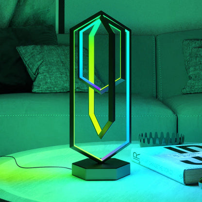 APP Music Rhythm Atmosphere Night Lights RGB Fantasy Desk Lamp LED from Odditygadget at $109.97