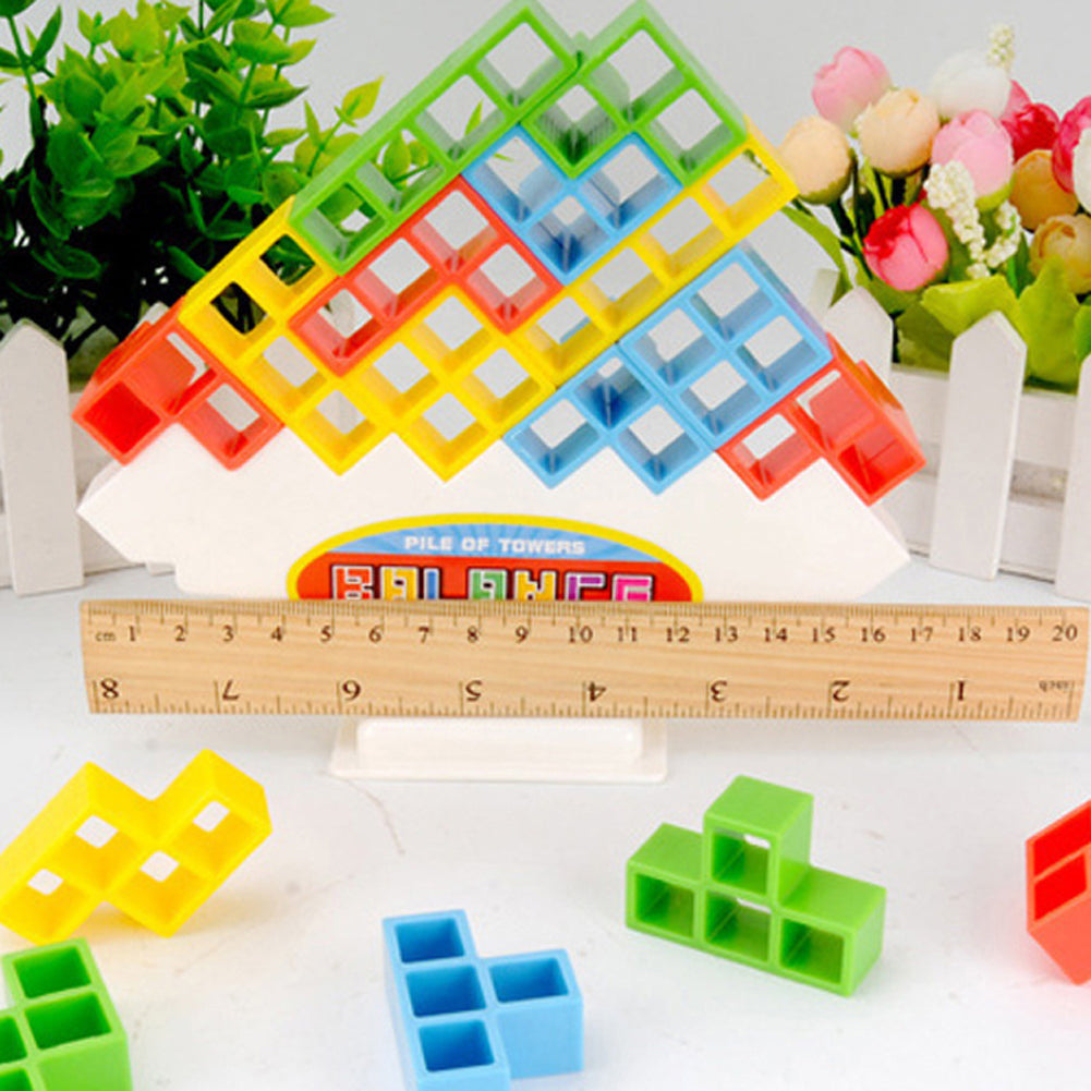 Balance Stacking Tower Block Toys from Odditygadget at $19.97