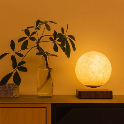 Magnetic Levitating Moon Lamp Spinning Luna Night Light