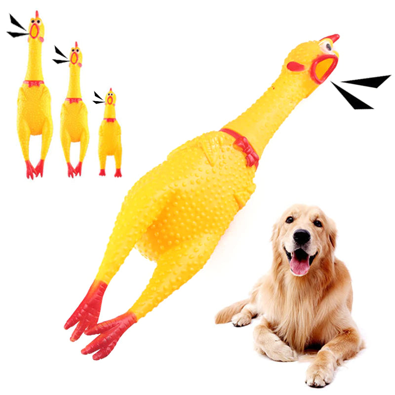 Funny Screaming Chicken Pet Toys from Odditygadget at $10.99