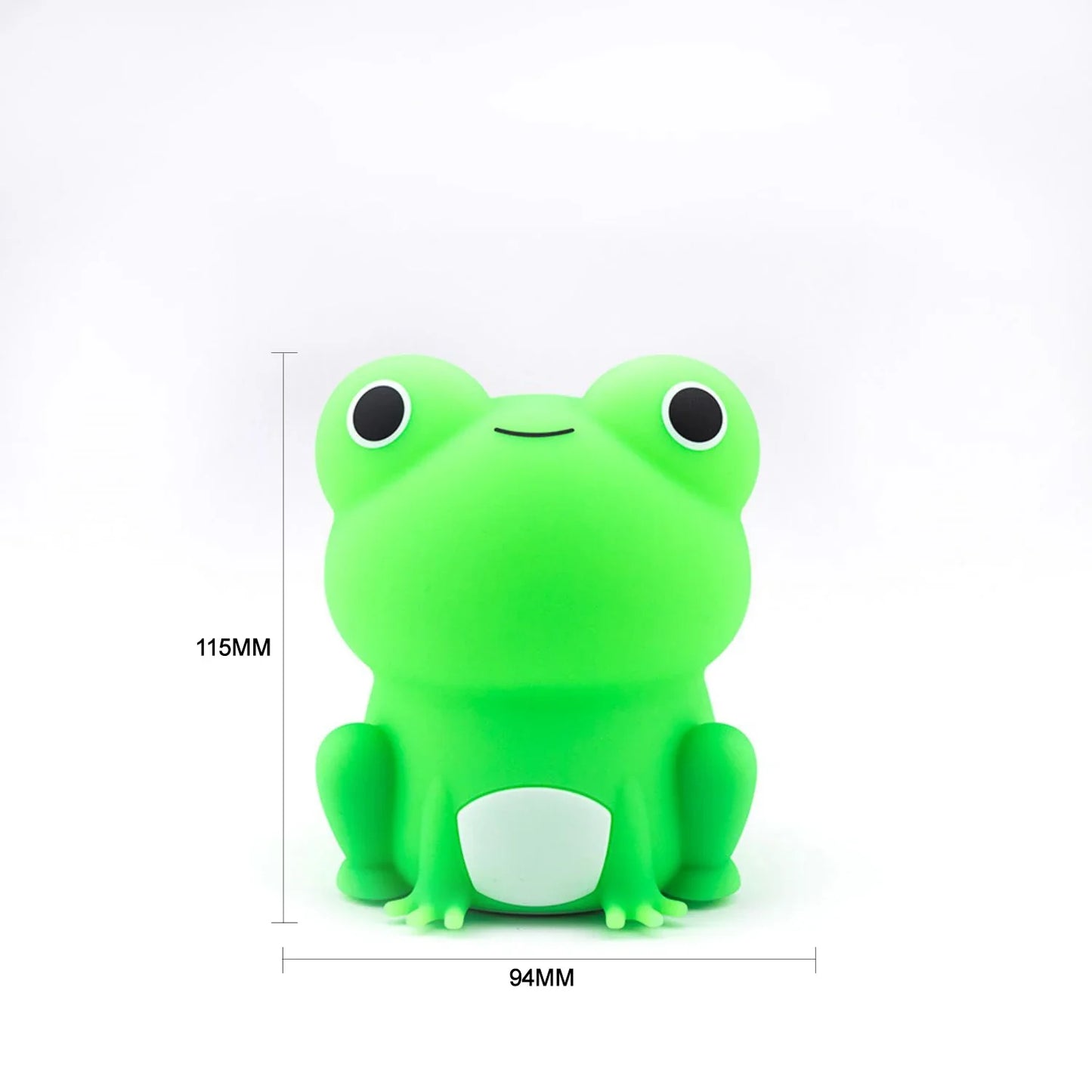 Frog Soft Silicone Sleeping Night Light Dimmable Timer Rechargeable Colorful Light from Odditygadget at $19.96