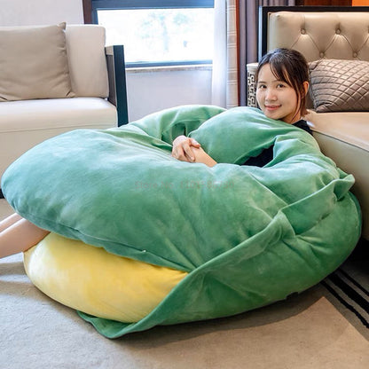 Wearable Funny Turtle Shell Plush Pillow from Odditygadget at $59.97