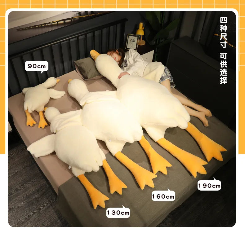 Giant White Goose Plush Toy Super Soft from Odditygadget at $19.97