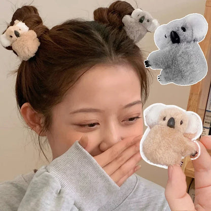 4pcs Plush Koala Bear Hair Decoration Hair Clips from 4pcs Plush Koala Bear Hair Decoration Hair Clips at $16.97