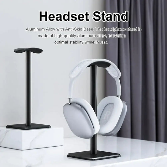 Aluminium Alloy Headphone Stand Holder Space Saving Gaming Headset Stand from Odditygadget at $14.97